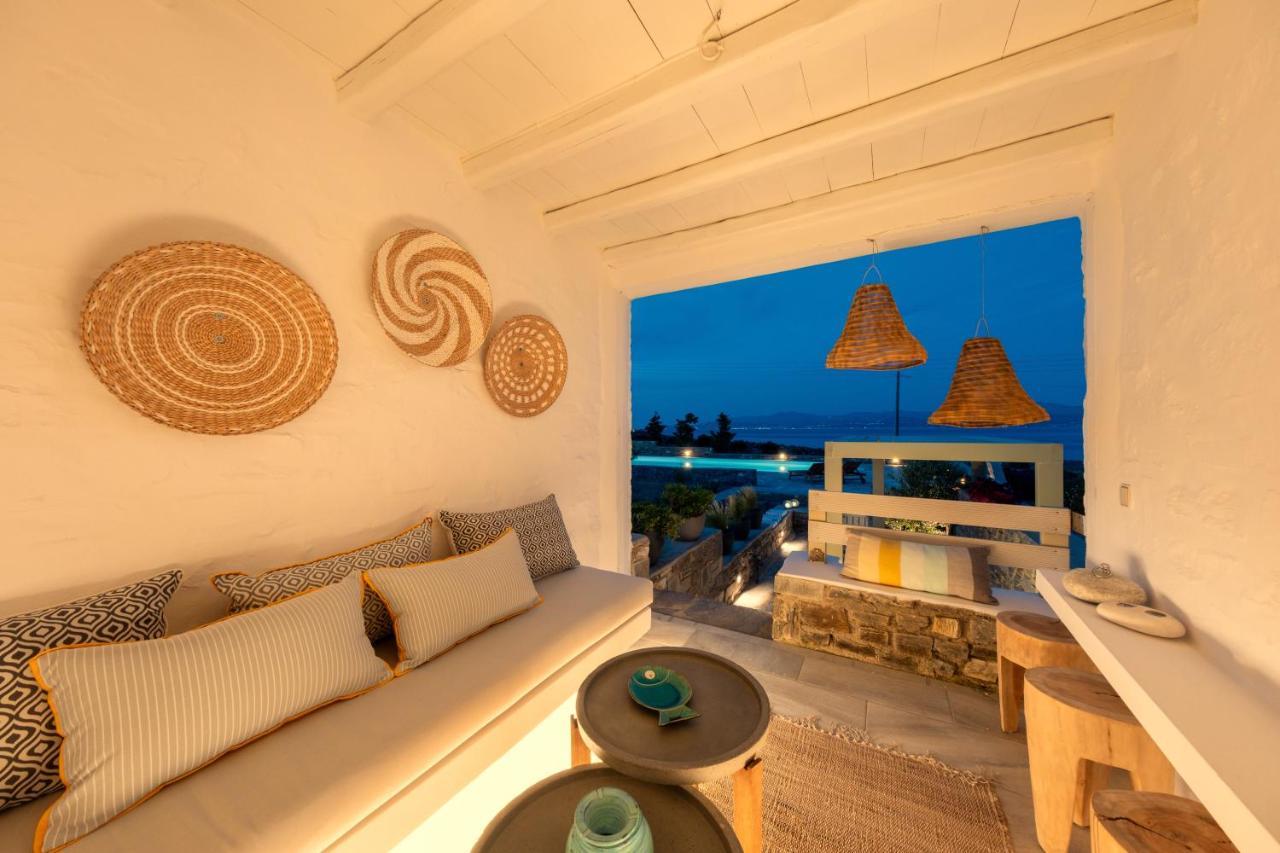 Kallirroe Deluxe Villa With Sea View And Pool Chrisi Akti (Paros) Exterior foto