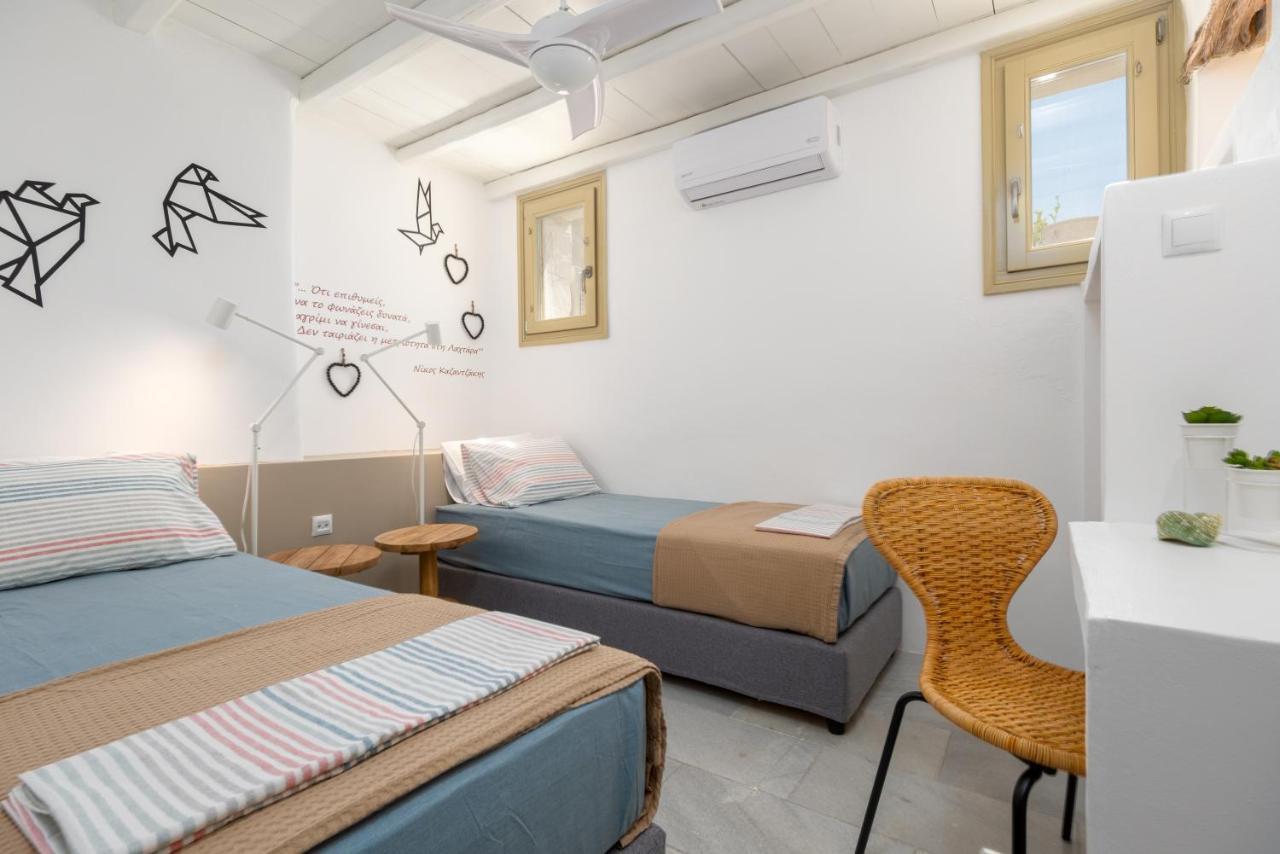 Kallirroe Deluxe Villa With Sea View And Pool Chrisi Akti (Paros) Exterior foto