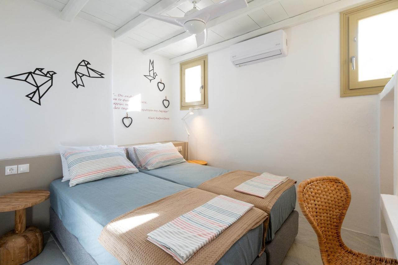 Kallirroe Deluxe Villa With Sea View And Pool Chrisi Akti (Paros) Exterior foto