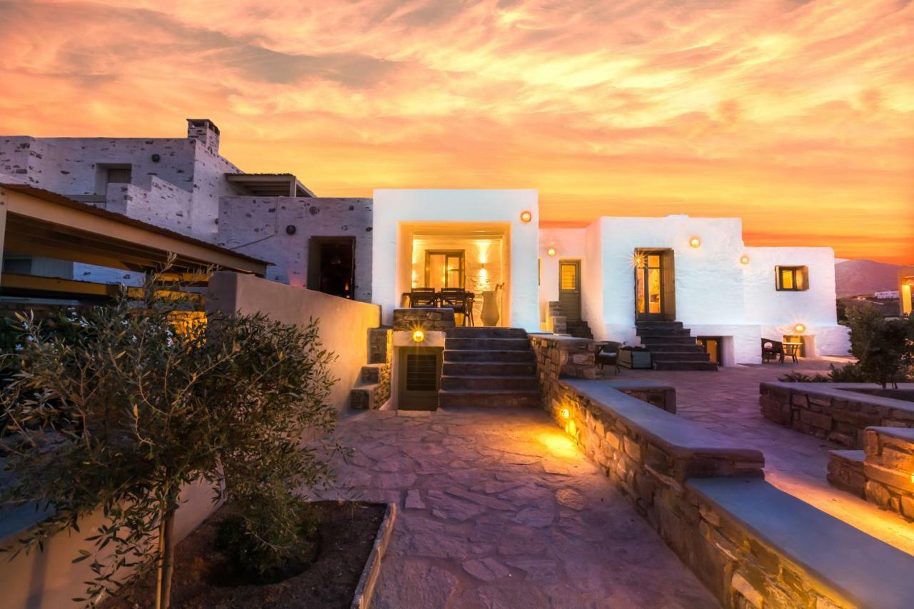 Kallirroe Deluxe Villa With Sea View And Pool Chrisi Akti (Paros) Exterior foto